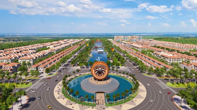 Sun Urban City nổi bật với không gian thấm đẫm “hơi thở” văn hóa.