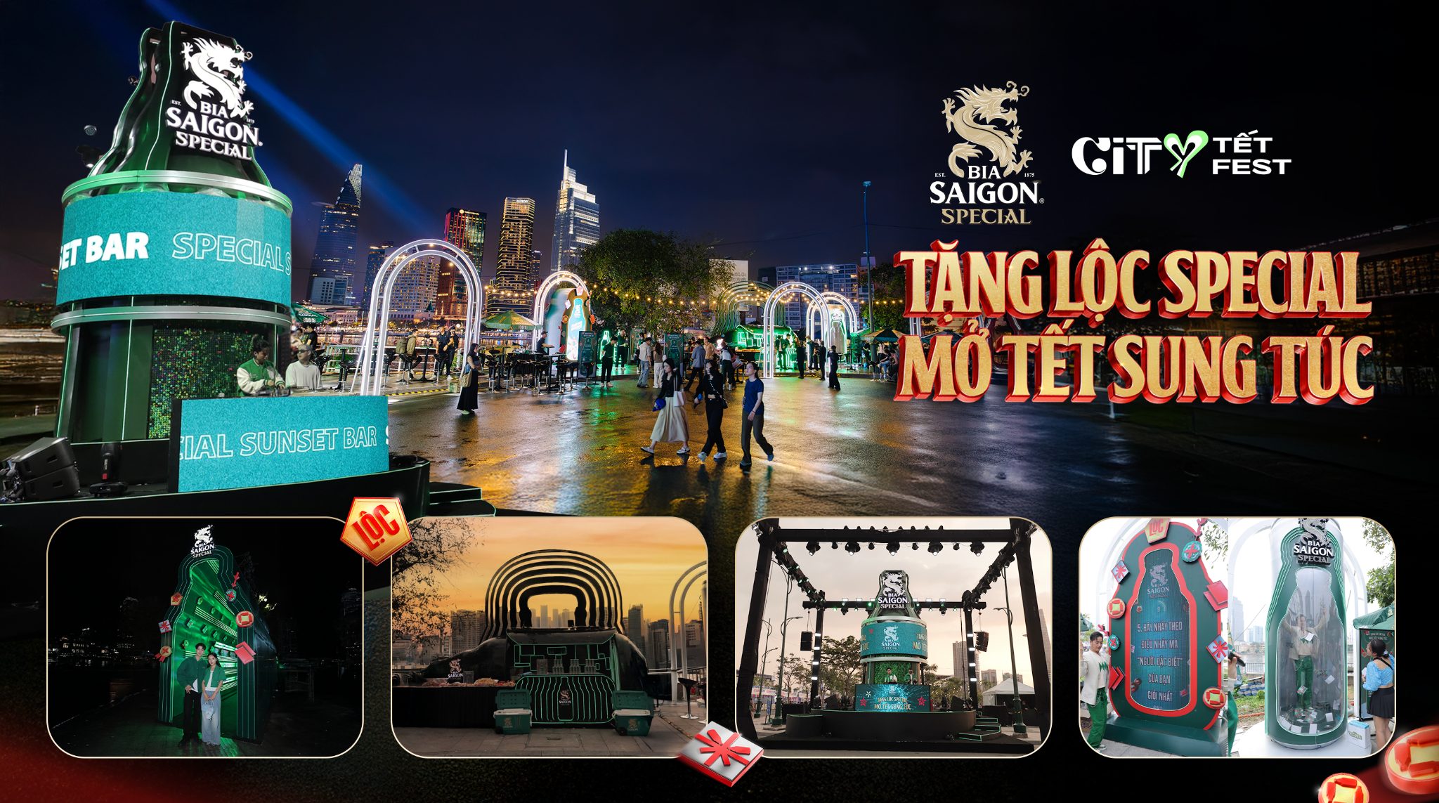 Hàng ngàn khán giả cháy hết mình cùng Bia Saigon Special tại City Tết Fest- Ảnh 2.