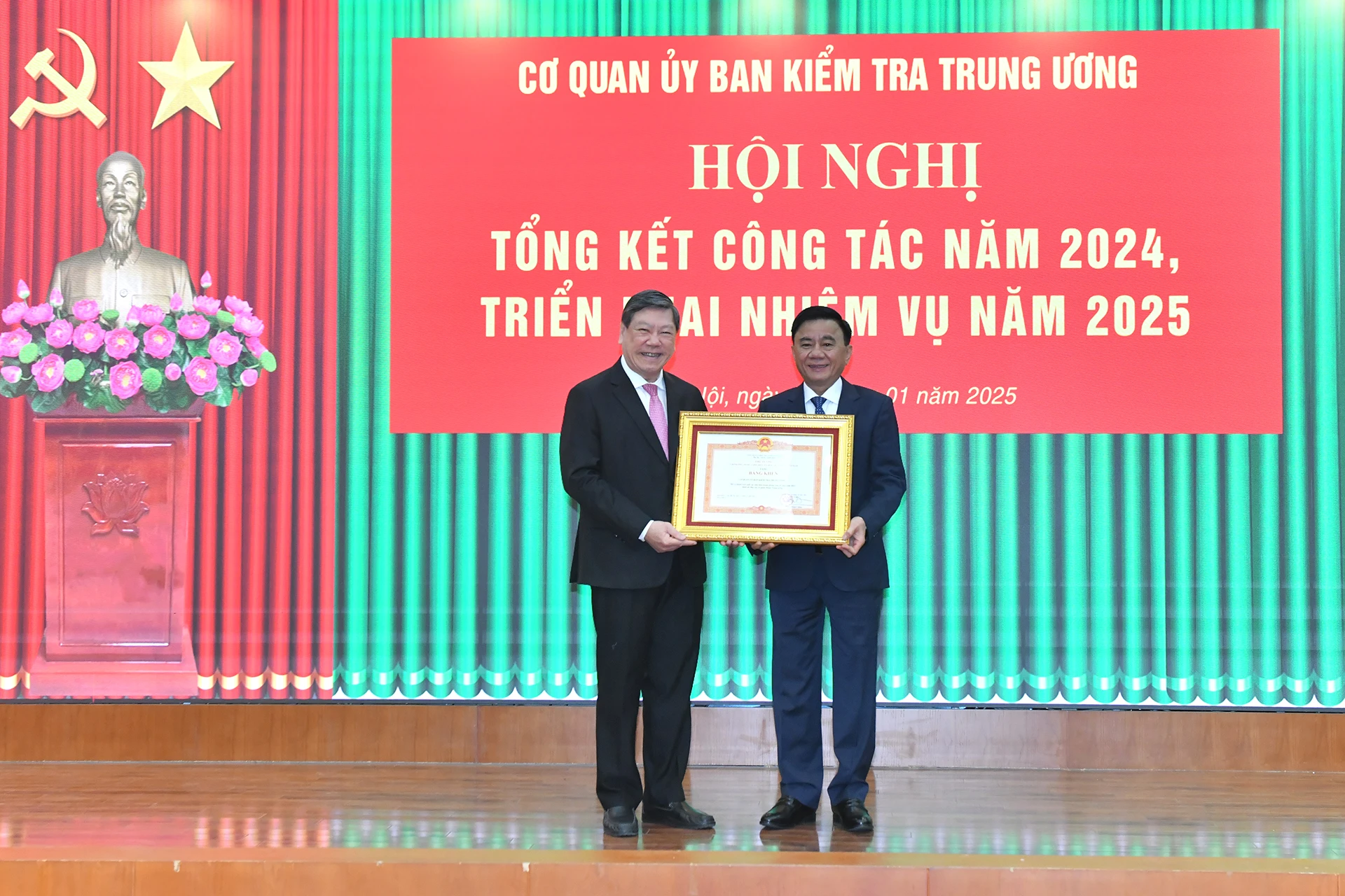 [Ảnh] Hội nghị triển khai hoạt động năm 2025 của Cơ quan Ủy ban Kiểm tra Trung ương ảnh 4