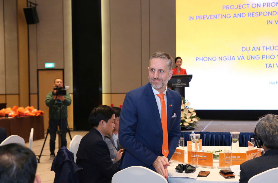 Ông Matt Jackson, Trưởng Đại diện UNFPA tại Việt Nam. Ảnh: Tùng Lâm