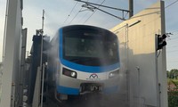 Tận thấy công nghệ rửa tàu tự động hiện đại của tuyến metro TPHCM