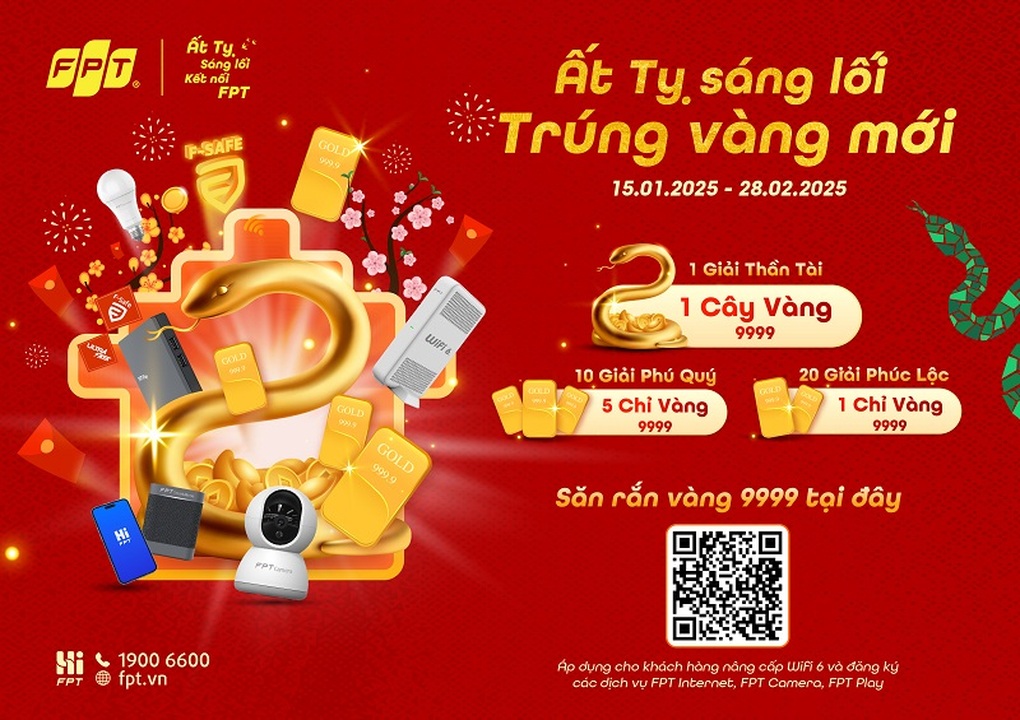 Săn rắn vàng 9999 cùng FPT trong loạt trò chơi hấp dẫn - 1