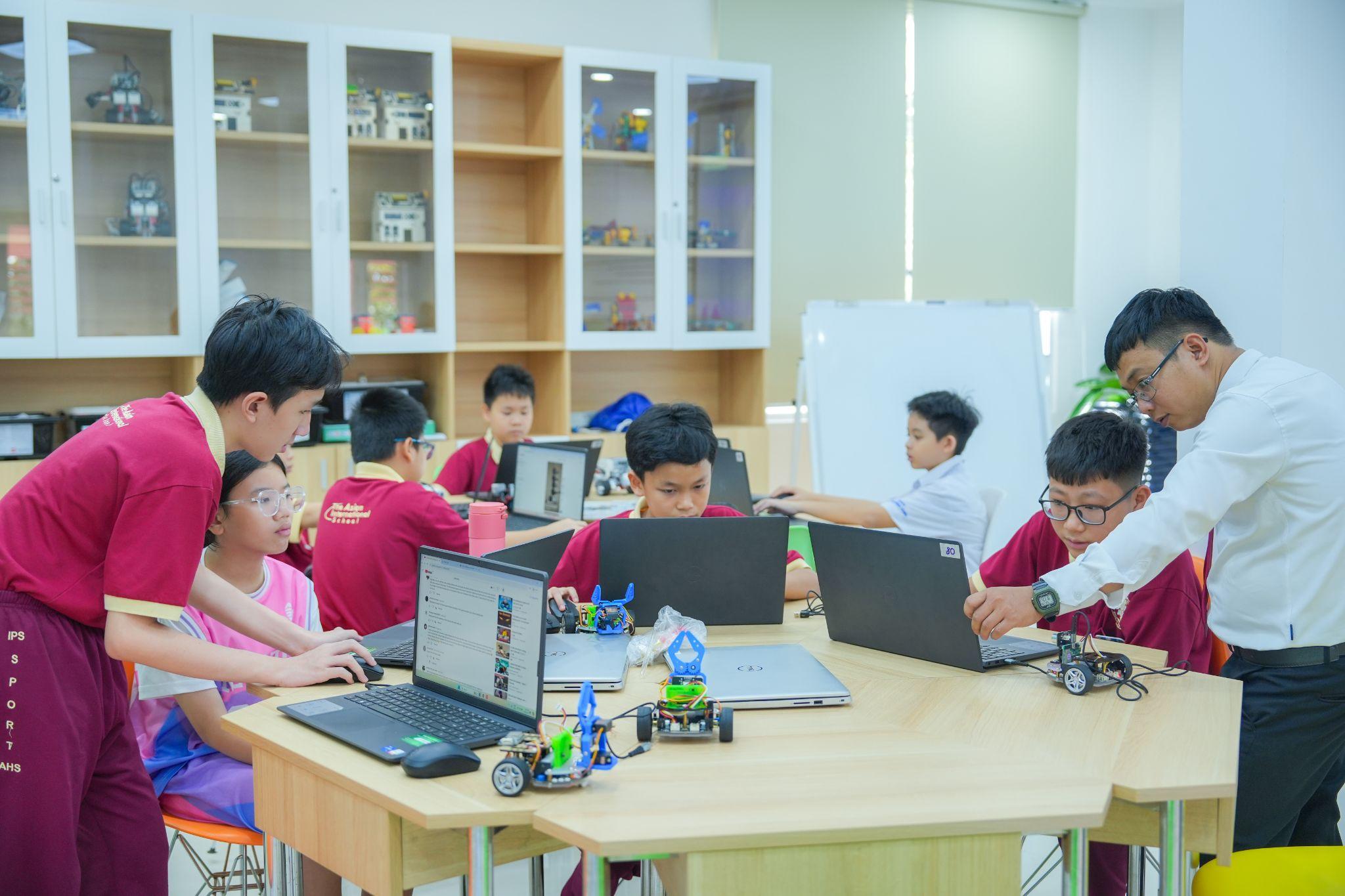 5 dự án đạt giải cao của học sinh Asian School tại Cuộc thi KHKT - Ảnh 3. 5 dự án đạt giải cao của học sinh Asian School tại Cuộc thi KHKT - Ảnh 3.