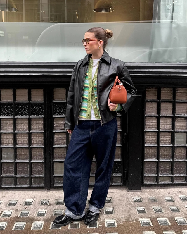 Quần tây, quần jeans và áo cardigan, trang phục hoàn hảo cho mọi dịp- Ảnh 3. Quần tây, quần jeans và áo cardigan, trang phục hoàn hảo cho mọi dịp- Ảnh 3.