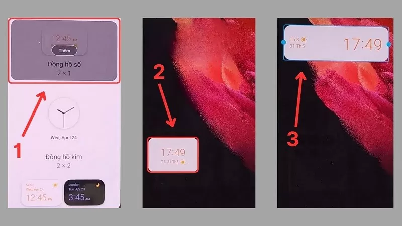 Cách hiển thị đồng hồ trên màn hình khóa Samsung không phải ai cũng biết
