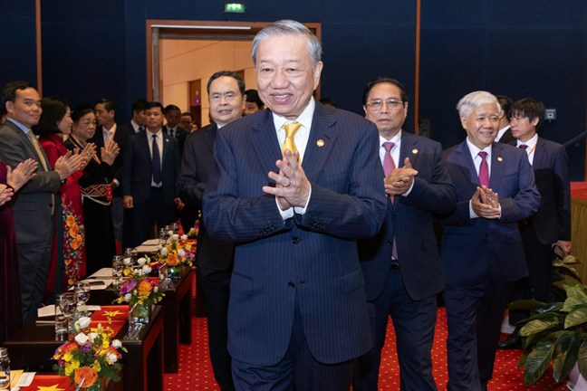 Lãnh đạo Đảng, Nhà nước dự Đại hội đại biểu toàn quốc Mặt trận Tổ quốc Việt Nam lần thứ X, nhiệm kỳ 2024-2029