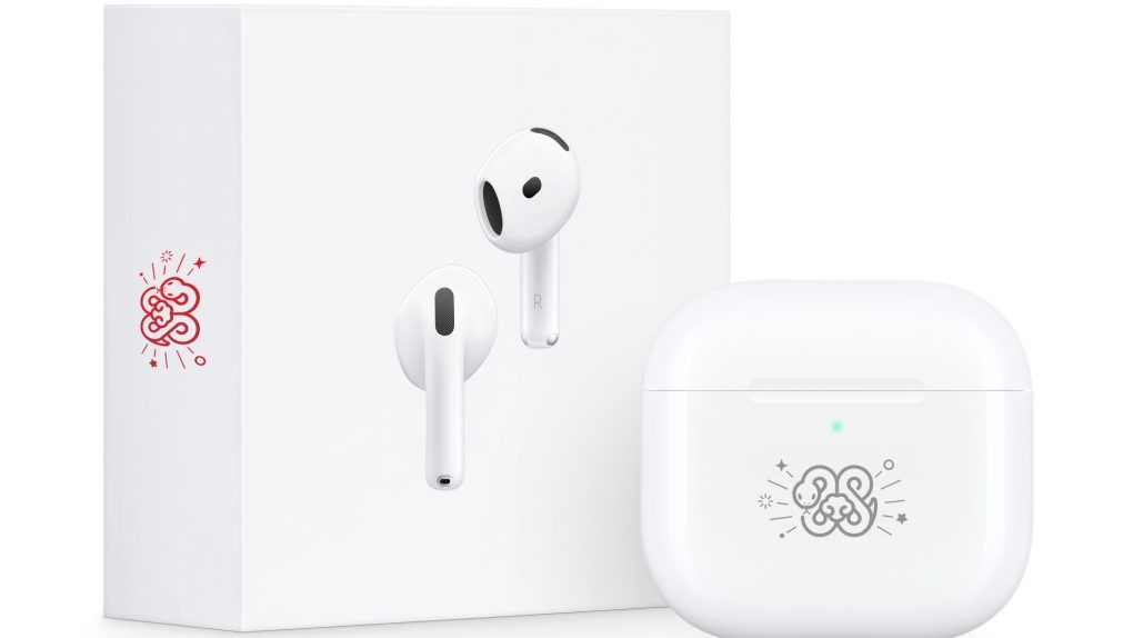 Apple ra mắt tai nghe AirPods 4 phiên bản giới hạn mừng Tết Nguyên đán- Ảnh 1.