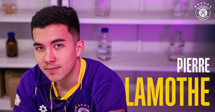 Pierre Lamothe gia nhập Hà Nội FC.