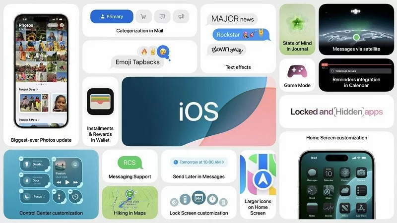 Apple ra mắt hệ điều hành iOS 18 với hàng loạt tính năng mới