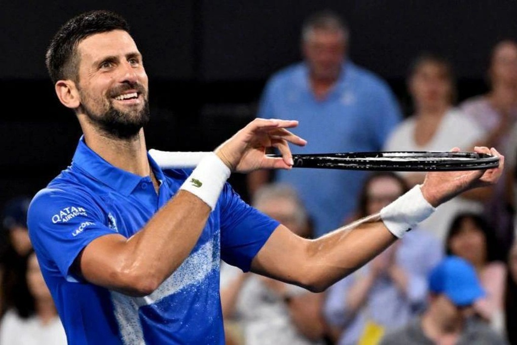 Djokovic dễ dàng vào tứ kết Brisbane International 2025 - 1