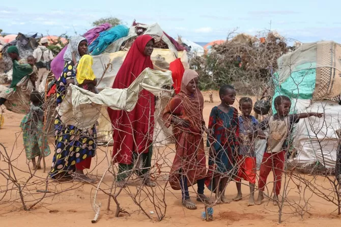 Somalia là một trong những nước nghèo nhất thế giới, chịu đựng hàng thập kỷ nội chiến, các cuộc nổi dậy đẫm máu của lực lượng Al-Shabab, cùng các thảm họa khí hậu thường xuyên. (Nguồn: AFP)