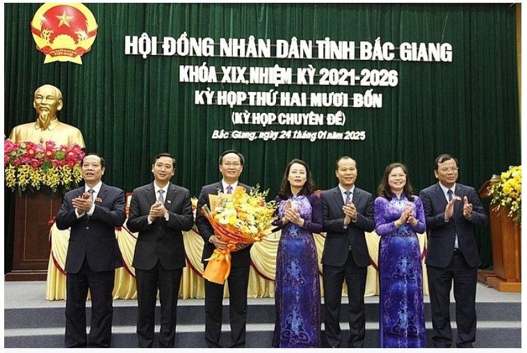 Ông Phạm Văn Thịnh, Trưởng Ban Dân vận Tỉnh uỷ được bầu làm Phó Chủ tịch UBND tỉnh Bắc Giang.