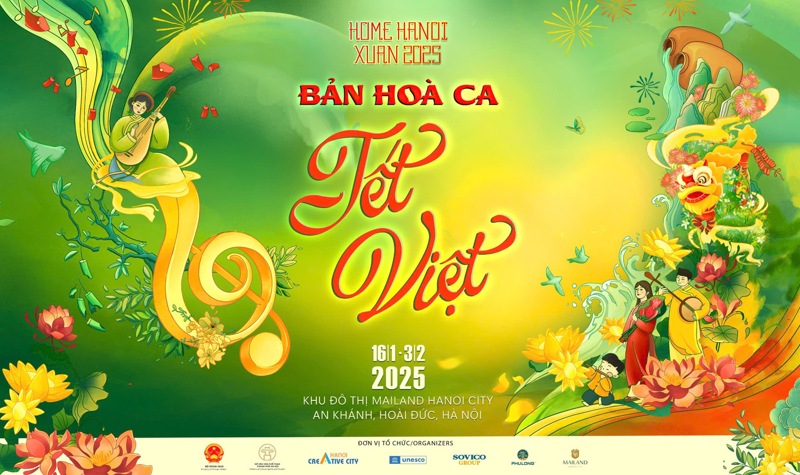 tai hien cho hoa hang luoc tai le hoi duong hoa home hanoi xuan 2025 hinh 1