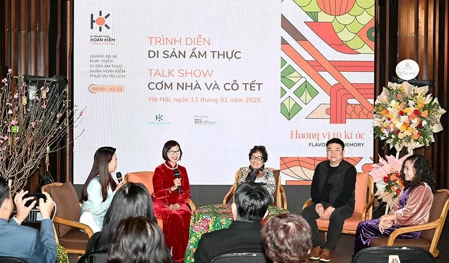 Talk show ‘Cơm nhà và cỗ Tết’: Lan tỏa giá trị di sản ẩm thực Thủ đô