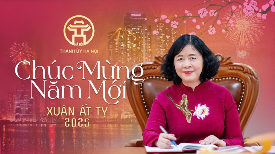 Ủy viên Bộ Chính trị, Bí thư Thành ủy, Trưởng Đoàn đại biểu Quốc hội Thành phố Hà Nội Bùi Thị Minh Hoài. Ảnh: Tiến Tuấn