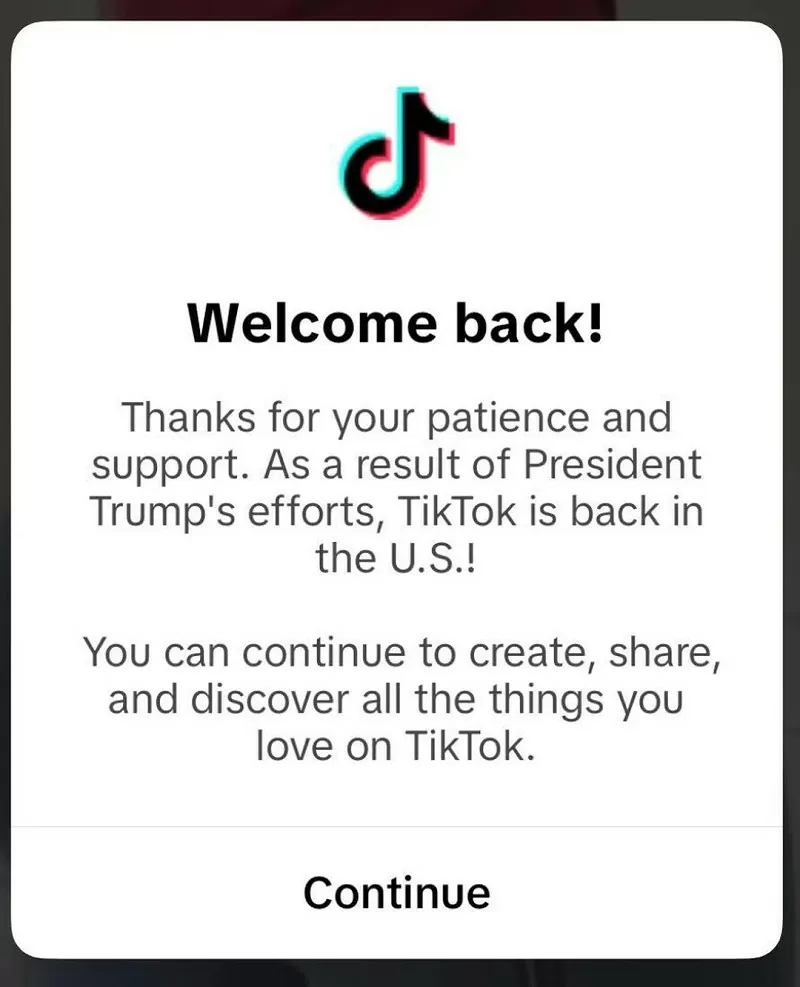 TikTok "hồi sinh" tại Mỹ