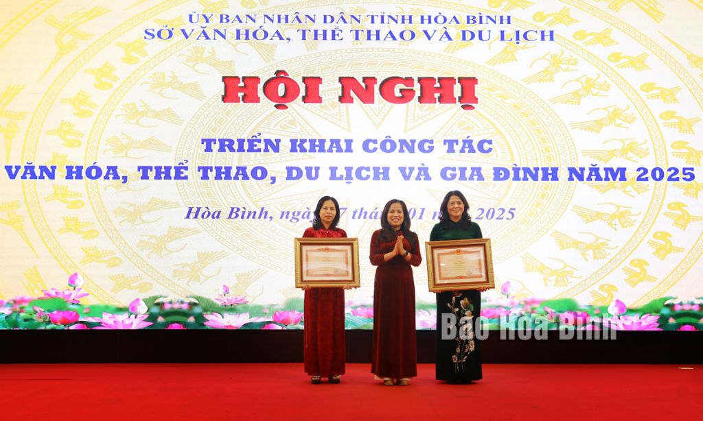 Hòa Bình: Triển khai công tác văn hoá, thể thao, du lịch và gia đình năm 2025 - Ảnh 1.