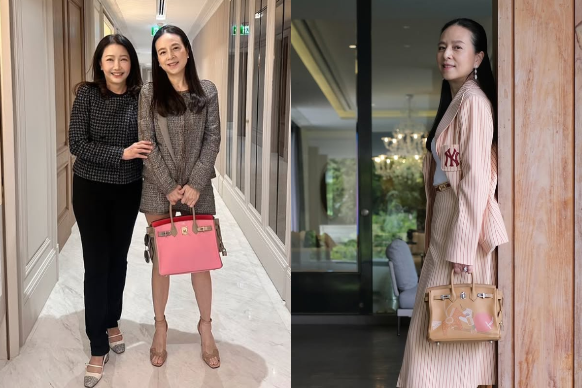 Tủ đồ hàng hiệu toàn túi Hermès đắt đỏ của nữ tỷ phú Madam Pang - 2