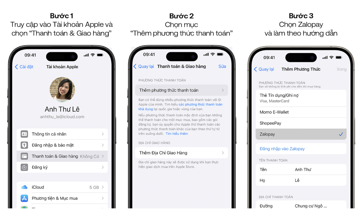 Zalopay trở thành phương thức thanh toán các dịch vụ của Apple tại Việt Nam- Ảnh 1.