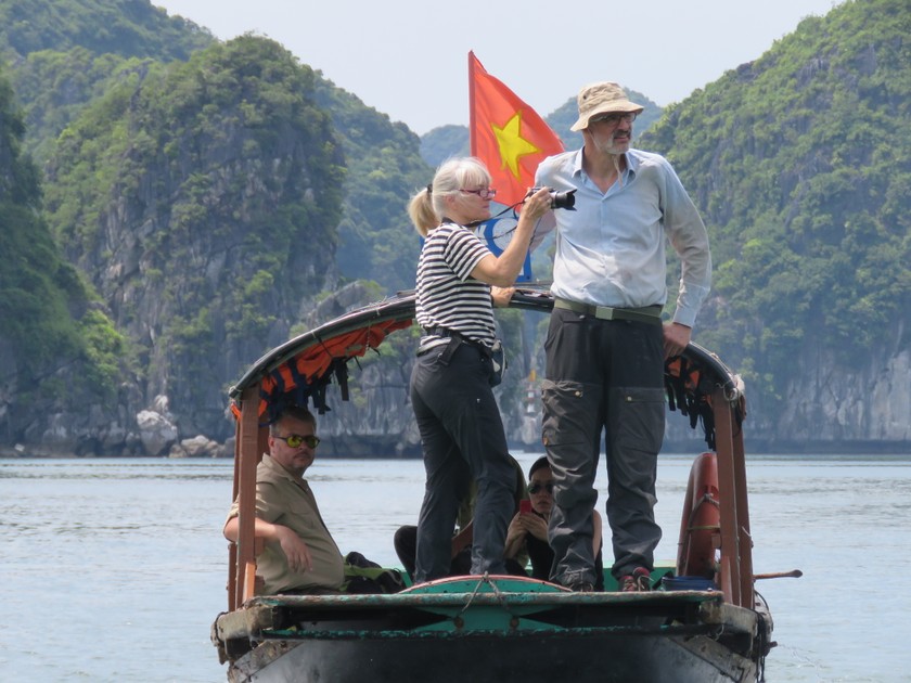 Các chuyên gia nước ngoài khảo sát quần đảo Cát Bà, hỗ trợ Hải Phòng và Quảng Ninh hoàn thiện hồ sơ đề cử.