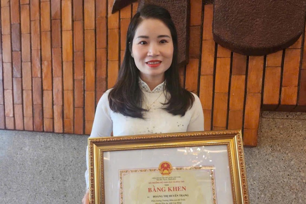 នាយកសាលា 8X និងក្តីស្រឡាញ់របស់នាងចំពោះសាលាមត្តេយ្យនៅ Cao Bang - ៤ Cô hiệu trưởng 8X và tình yêu với ngôi trường mầm non trên đất Cao Bằng - 4