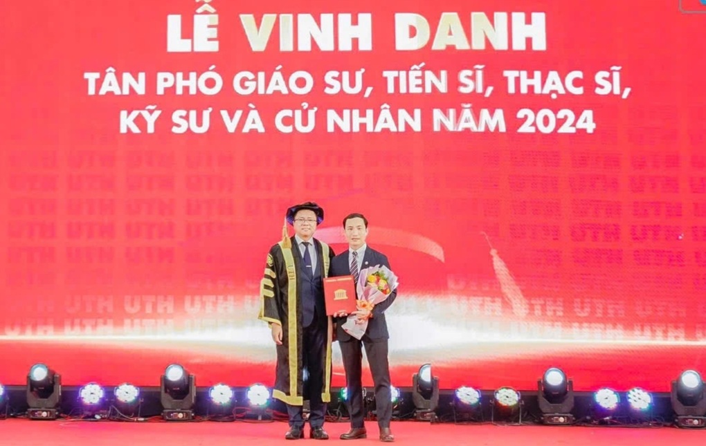 Tiến sĩ duy nhất trở thành Phó giáo sư năm 2024 tại một trường đại học - 1