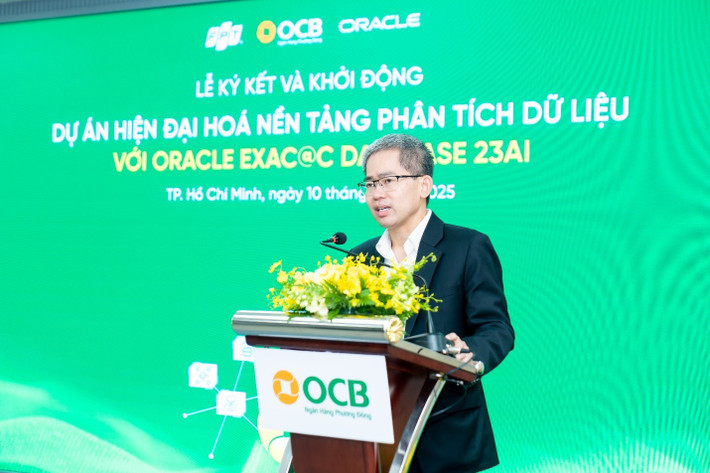 OCB tiên phong ứng dụng giải pháp dữ liệu số Oracle Exadata Cloud at Customer tại Việt Nam