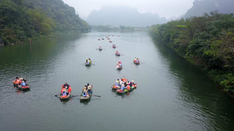 Toàn cảnh Tràng An - địa điểm Tổng thống Mỹ muốn đến thăm - nhìn từ trên cao - 5