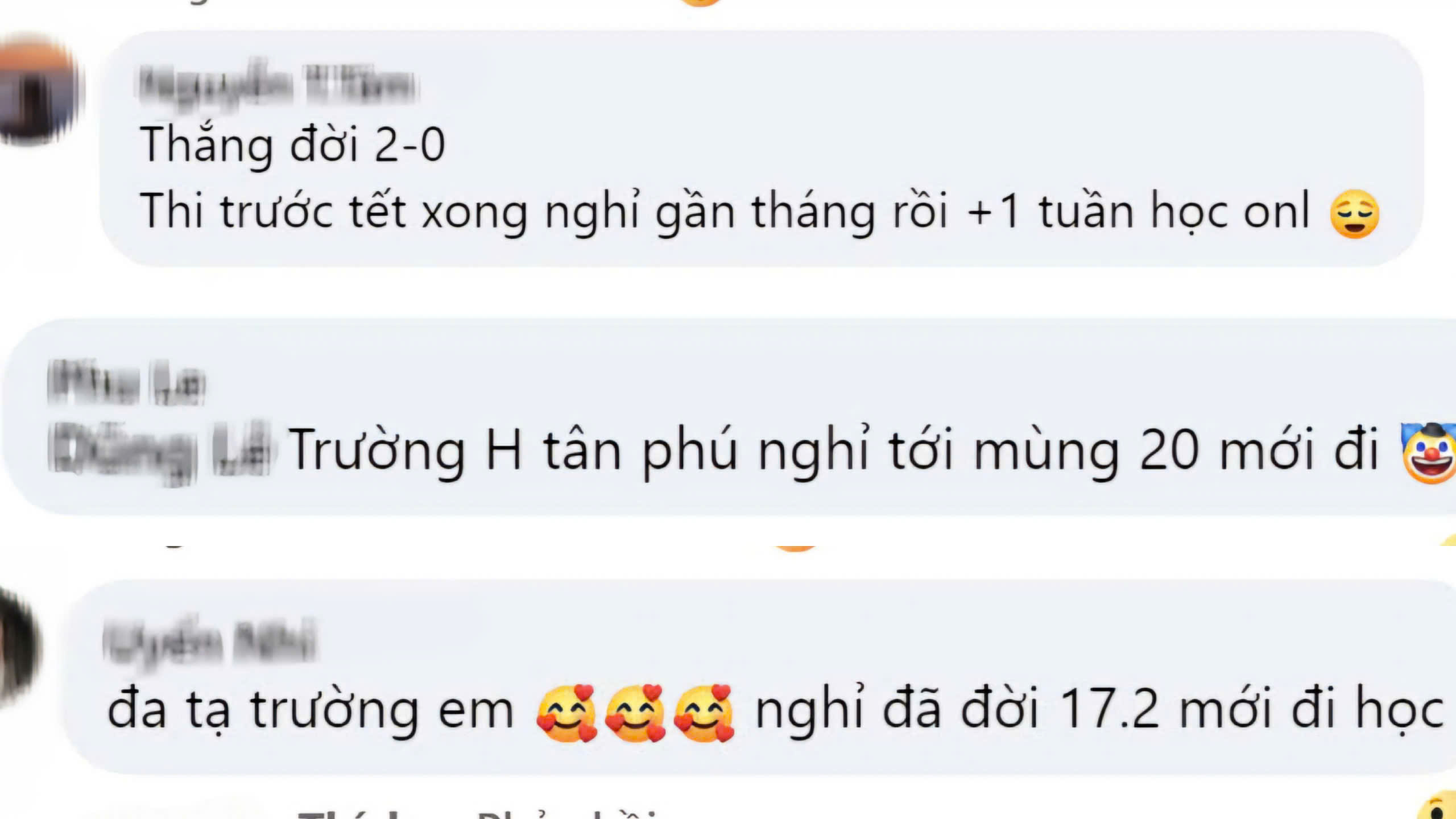 Sinh viên háo hức khoe trường cho nghỉ Tết 