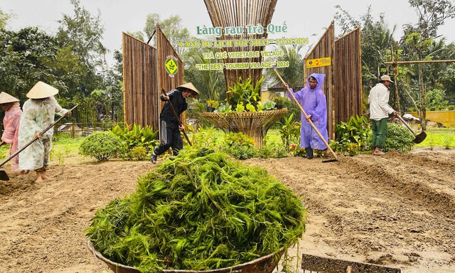 Trao biểu trưng “Làng du lịch tốt nhất năm 2024” của UN Tourism cho làng rau Trà Quế - Ảnh 3.