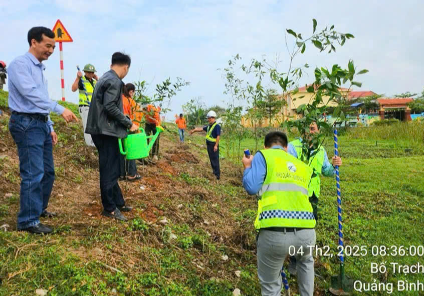 Trồng nhiều cây xanh trên các tuyến quốc lộ qua các tỉnh Bắc Trung Bộ- Ảnh 2.