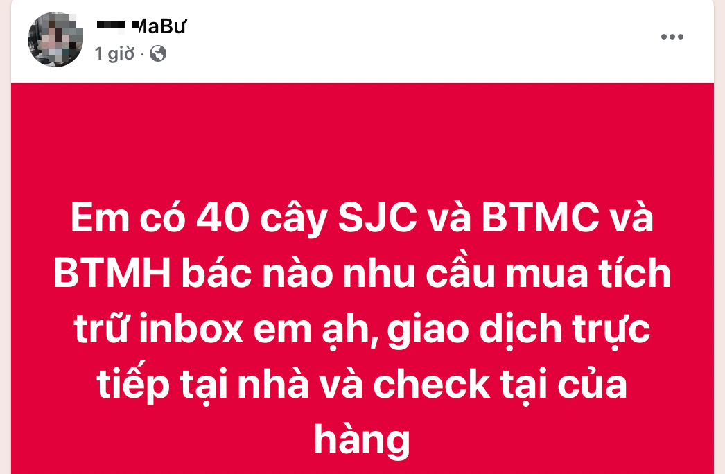 Giá vàng tăng 'đỉnh nóc kịch trần', dân lên mạng bán vàng sang tay tránh khoản chênh mua vào bán ra - Ảnh 3.