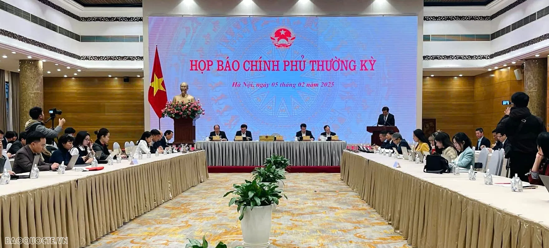 Họp báo Chính phủ thường kỳ tháng 1/2025