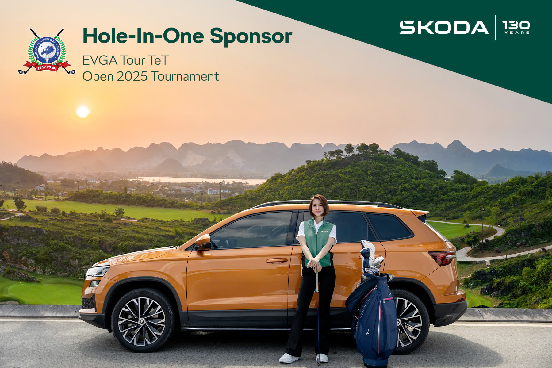 Skoda Tài Trợ Giải Golf