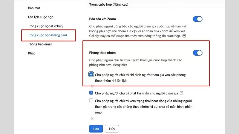 Hướng dẫn chi tiết cách chia phòng trong Zoom dễ dàng