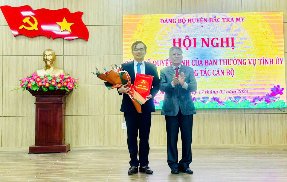 Ông Thái Hoàng Vũ được bổ nhiệm giữ chức Chánh Văn phòng UBND tỉnh Quảng Nam.