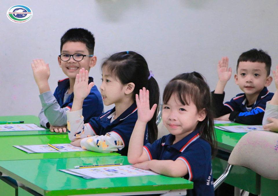 Với học sinh Trường liên cấp Newton, mỗi ngày đến trường là một ngày vui.