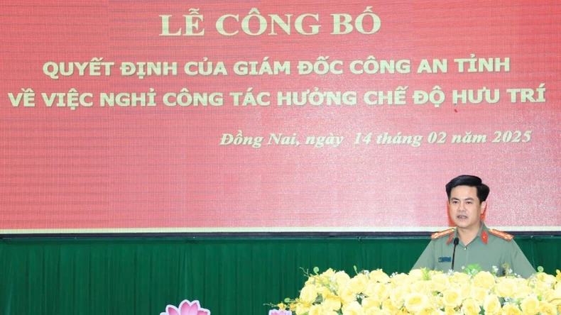 13 lãnh đạo cấp phòng Công an Đồng Nai xung phong nghỉ hưu trước tuổi ảnh 2