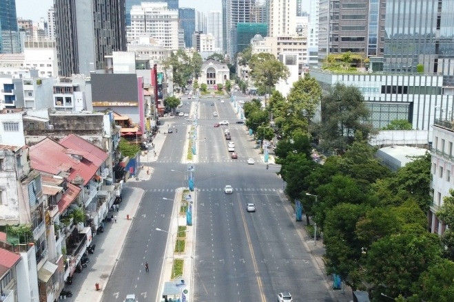 TPHCM hạn chế lưu thông 2 tuyến đường trung tâm trong 15 ngày