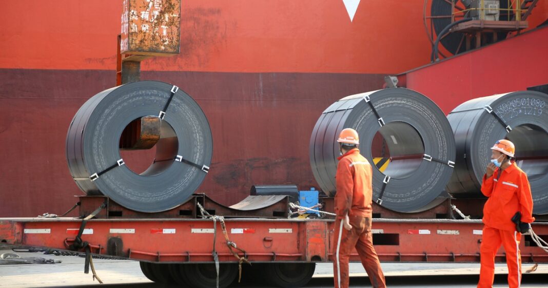 Hàn Quốc đánh thuế 38% lên thép tấm Trung Quốc