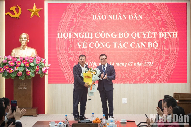 Báo Nhân Dân công bố quyết định về công tác cán bộ ảnh 14