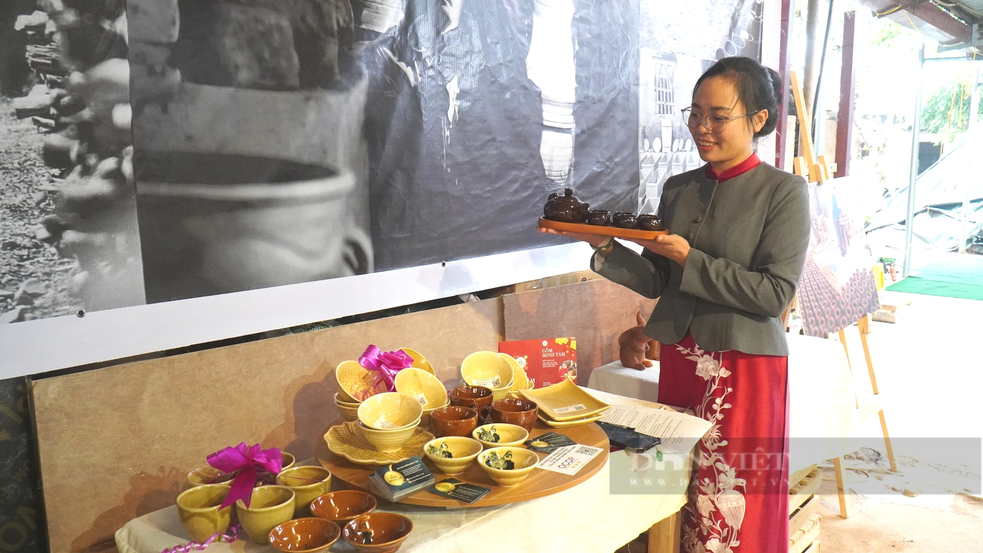 Làng gốm 800 năm ở Bắc Ninh làm “mê hoặc” cán bộ ngoại giao Nhật Bản, nơi có dòng men da lươn nổi tiếng - Ảnh 5.