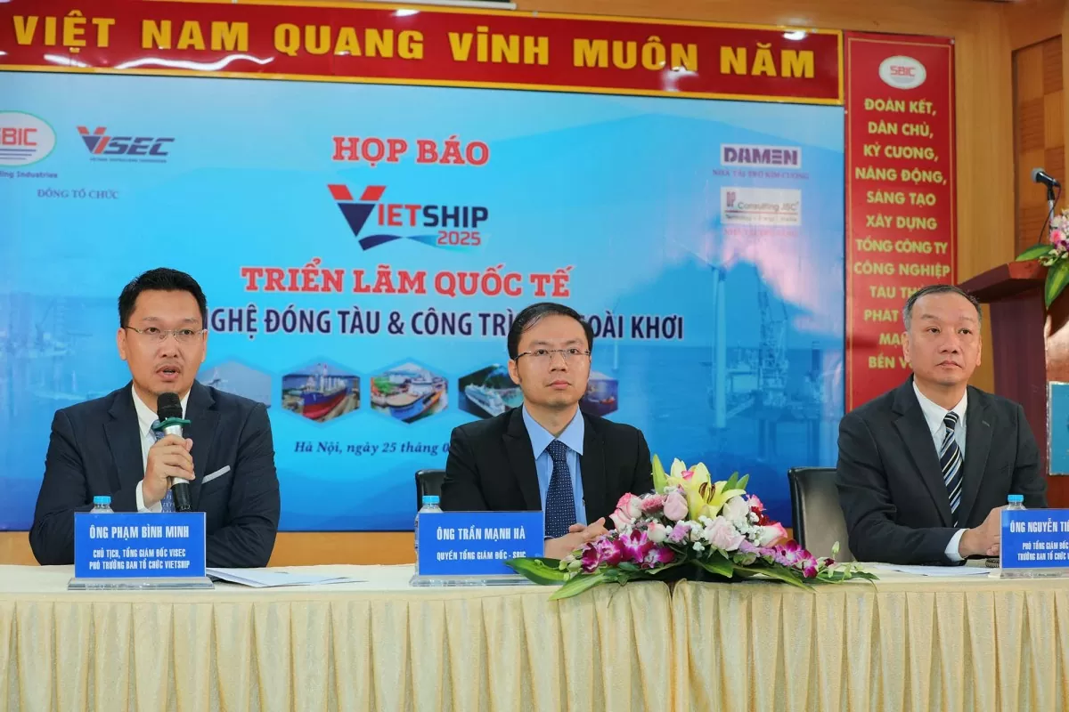 Họp báo thông tin về Vietship 2025. Ảnh: Hoa Quỳnh