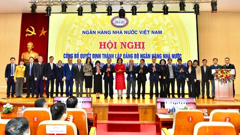 Công bố quyết định thành lập Đảng bộ Ngân hàng Nhà nước và tổ chức bộ máy, nhân sự mới ảnh 3