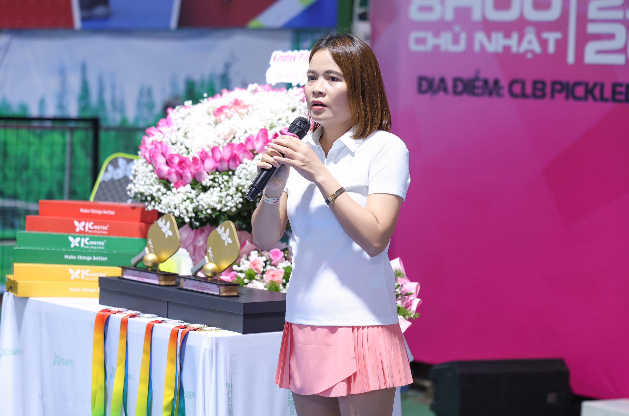 Nữ doanh nhân Madam Truyền - Chủ tịch CLB Kingtek Pickleball: Làm hết sức, chơi hết mình...- Ảnh 2.