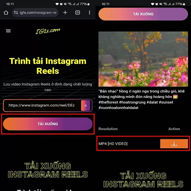 Cách tải video Reels trên Instagram về điện thoại không phải ai cũng biết