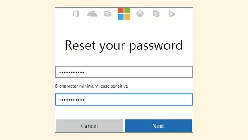 Lấy lại mật khẩu Outlook khi bị quên với vài thao tác đơn giản
