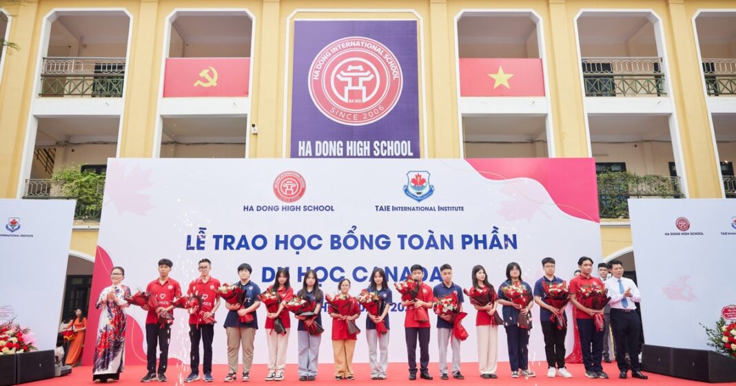 Canada cấp học bổng du học cho 178 học sinh THPT của Hà Nội