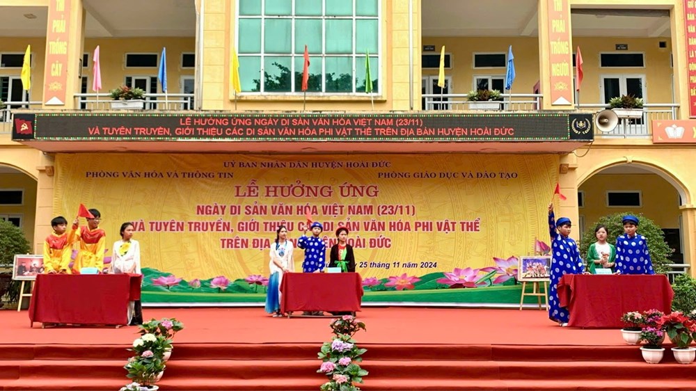 Bảo vệ di sản văn hóa từ trong học đường - ảnh 1