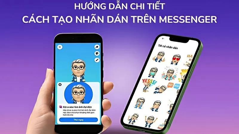 Cách tạo nhãn dán Messenger thú vị mà bạn nên thử